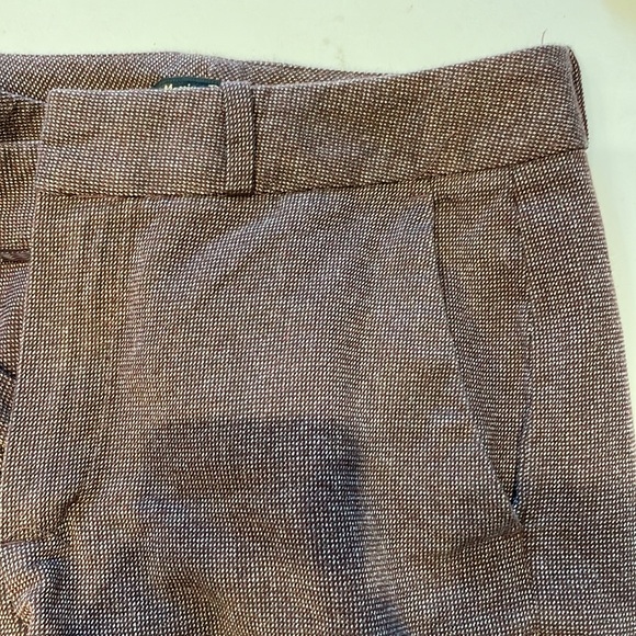 Massimo Dutti Burgundy regular-fit pants - Picture 8 of 10